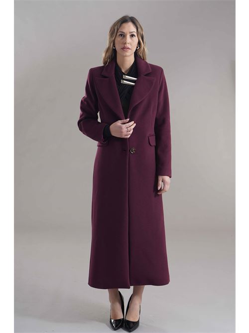 Cappotto monopetto The First | 1902BORDO